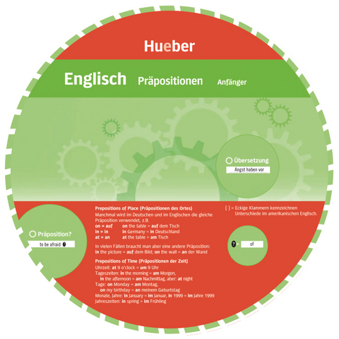 Wheel – Englisch – Präpositionen - 