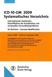 ICD-10-GM 2009 -Systematisches Verzeichnis