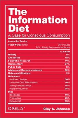 The Information Diet - Ca Johnson