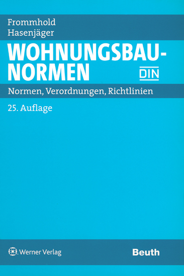 Wohnungsbau-Normen - H Frommhold, S Hasenjäger