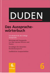 Das Aussprachewörterbuch