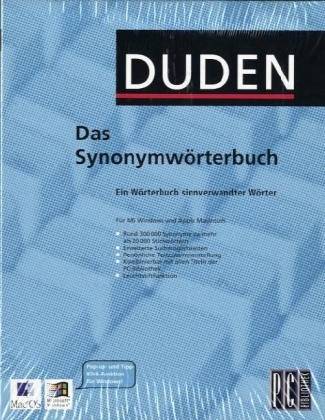 Duden - Das Synonymwörterbuch für WIN /MacOSX /Linux