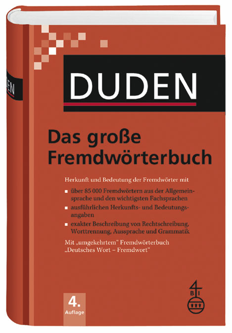 Duden - Das große Fremdwörterbuch - Buch  plus CD - 