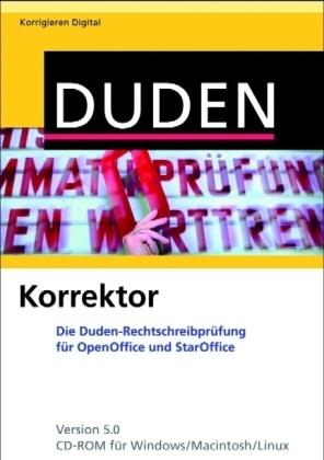 Duden Korrektor 5.0 für OpenOffice und StarOffice