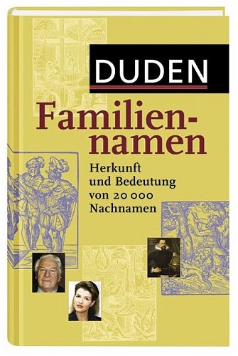 Duden - Familiennamen - Rosa und Volker Kohlheim