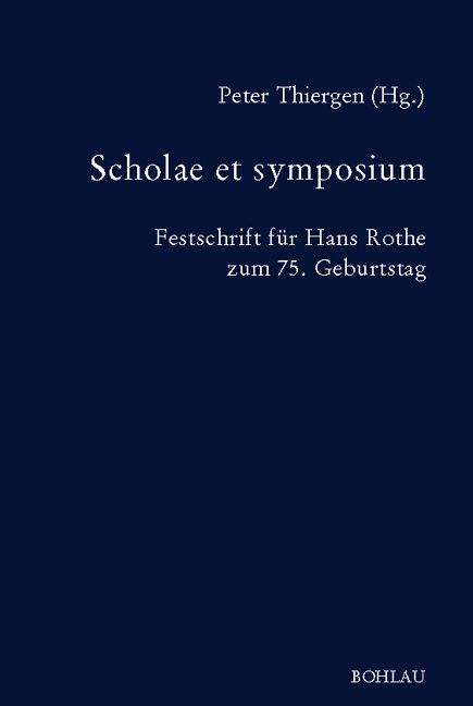 Scholae et symposium - 