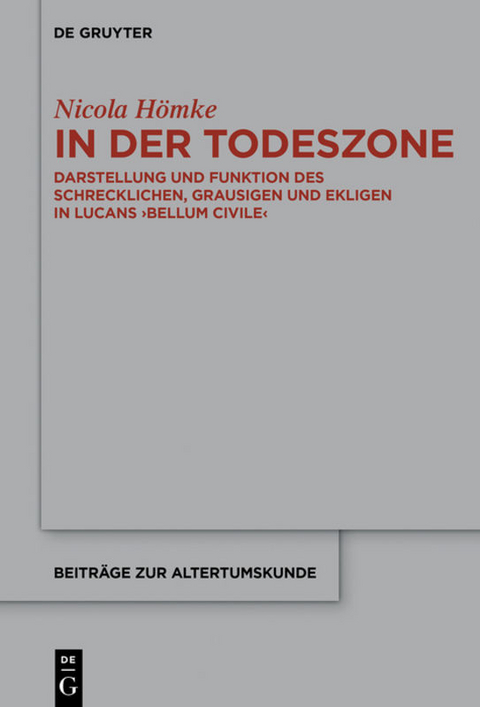 In der Todeszone - Nicola Hömke