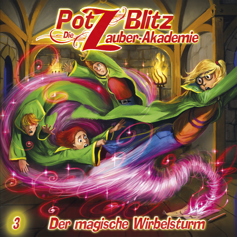 Potz Blitz - Die Zauber-Akademie 3: Der magische Wirbelsturm - Christoph Piasecki, Tatjana Auster