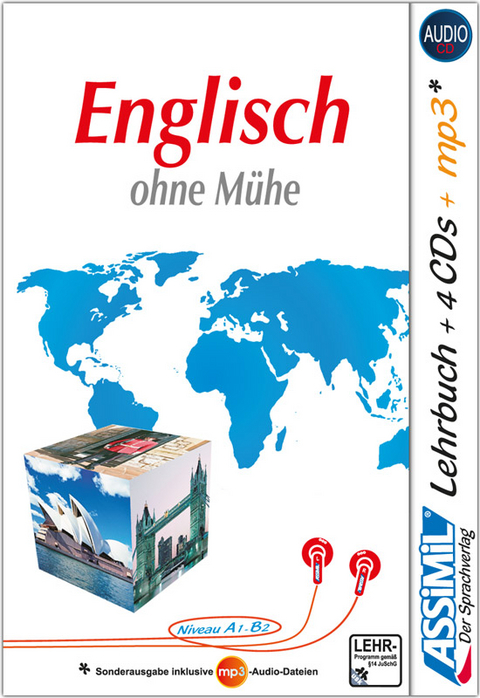 ASSiMiL Englisch ohne Mühe - Audio-Plus-Sprachkurs - Niveau A1-B2 - 