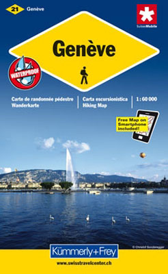 Genève Wanderkarte Nr. 21