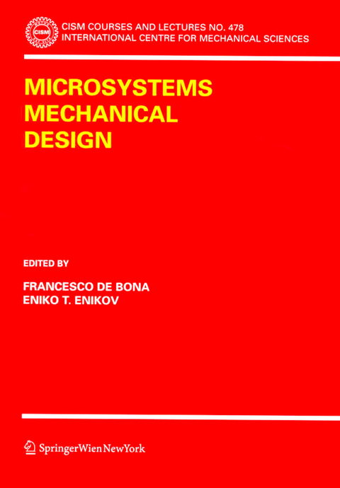 Microsystems Mechanical Design - 