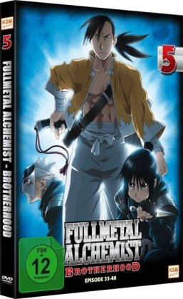 Fullmetal Alchemist: Brotherhood. Vol.5, 2 DVDs