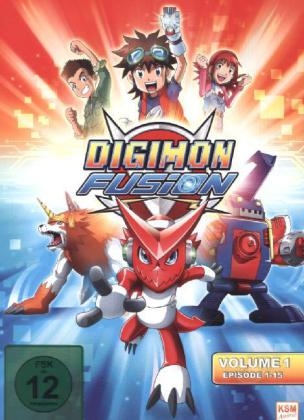 Digimon Fusion. Vol.1, 3 DVDs