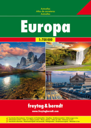 Europa, Autoatlas 1:700.000 - 