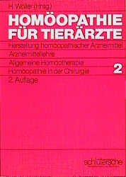 Homöopathie für Tierärzte - Hans Wolter