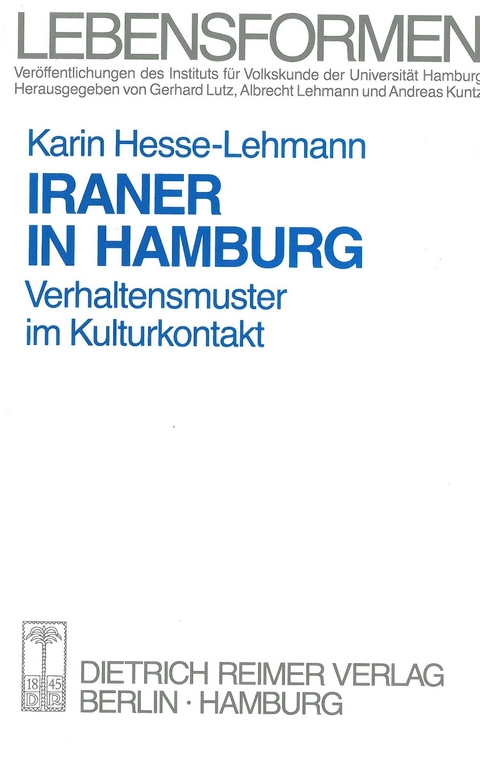 Iraner in Hamburg - Karin Hesse-Lehmann