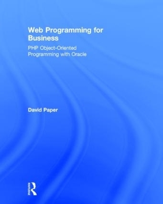 Web Programming for Business - David Paper