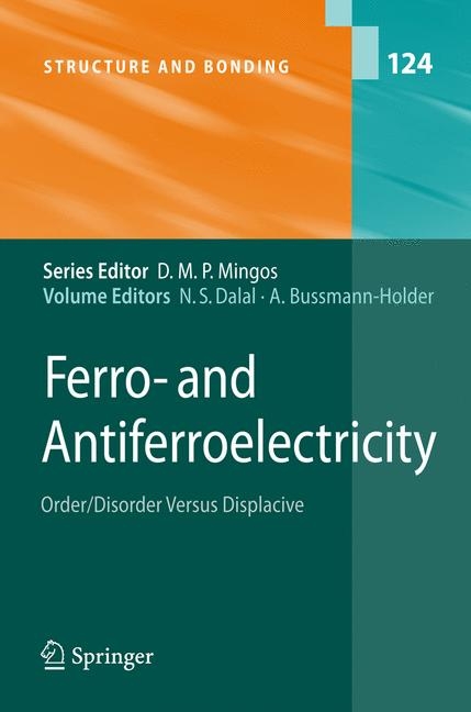 Ferro- and Antiferroelectricity - 