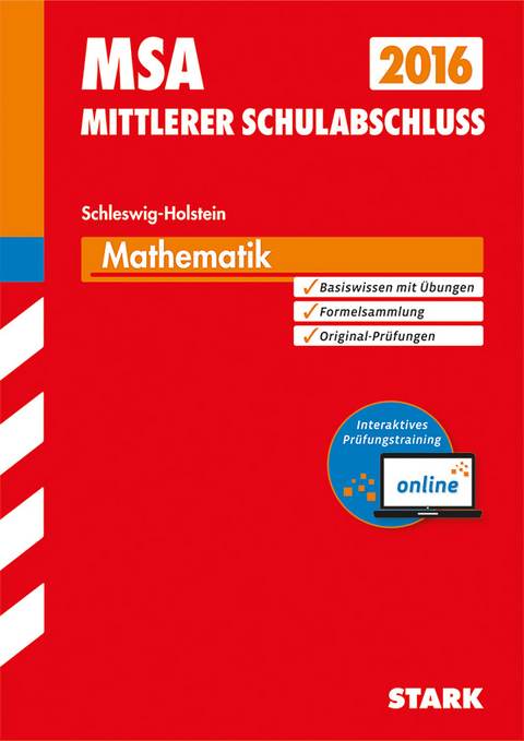 Mittlerer Schulabschluss Schleswig-Holstein - Mathematik, inkl. Online-Prüfungstraining - Jörg Collenburg, Doris Cremer, Heike Ohrt, Dietmar Steiner