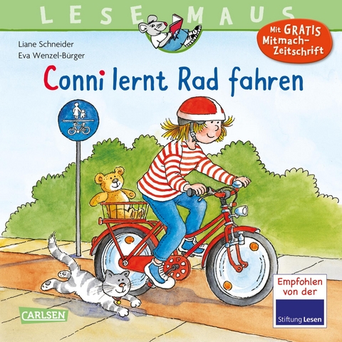 LESEMAUS 71: Conni lernt Rad fahren - Liane Schneider