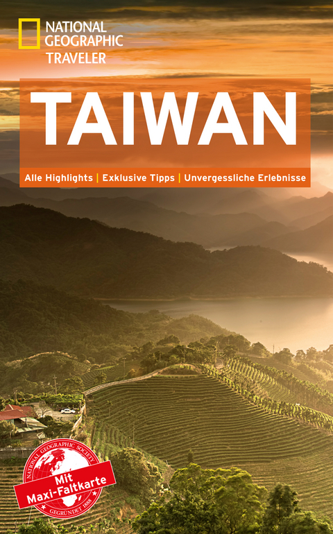 National Geographic Traveler Taiwan mit Maxi-Faltkarte - Phil MacDonald