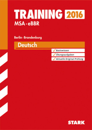 Training Mittlerer Schulabschluss Berlin/Brandenburg - Deutsch - Marion von der Kammer