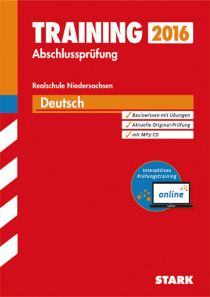 Training Abschlussprüfung Realschule Niedersachsen - Deutsch - inkl. Online-Prüfungstraining - Marion von der Kammer, Frank Stöber