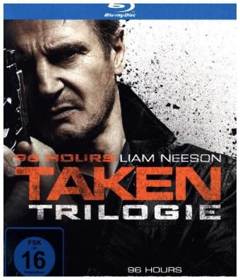 96 Hours - Taken 1-3, 3 Blu-ray