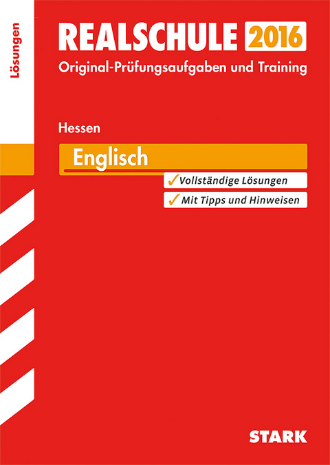 Abschlussprüfung Realschule Hessen - Englisch Lösungsheft - Brigitte Katzer, Gerhard Philipp, Anita Eschborn