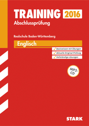 Training Abschlussprüfung Realschule Baden-Württemberg - Englisch mit CD - Paul Jenkinson, Elke Lüdeke, Michael Schelken, Claudia Wendt-Bösch, Walter Düringer