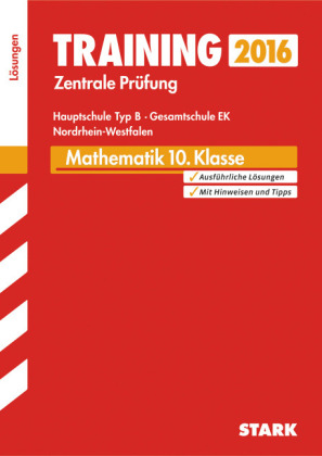 Training Zentrale Prüfung Hauptschule Typ B NRW - Mathematik Lösungen - Martin Fetzer, Walter Modschiedler, Walter jun. Modschiedler, Wolfgang Matschke, Marc Möllers