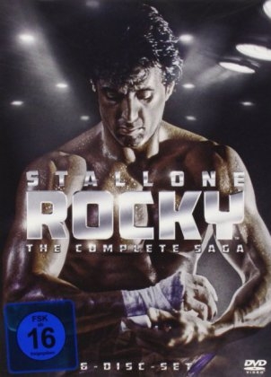 Rocky, The Complete Saga, 6 DVDs