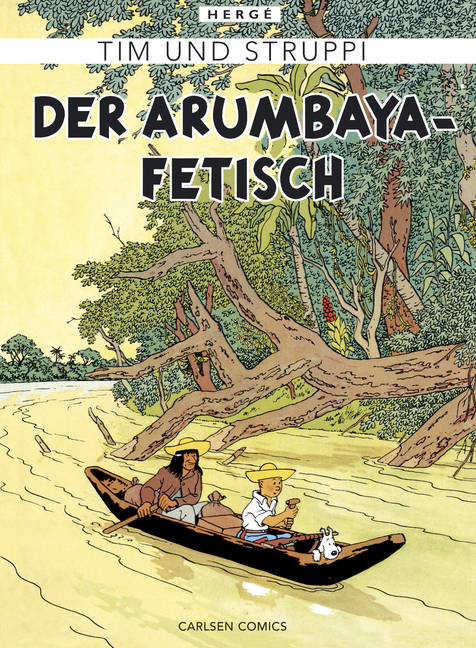 Tim & Struppi Farbfaksimile, Band 5: Der Arumbaya-Fetisch -  Hergé