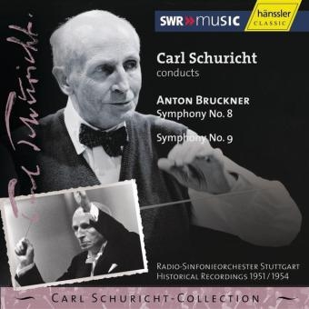 Carl Schuricht conducts Symphony No. 8 & Symphony No.9, 2 Audio-CDs - Anton Bruckner