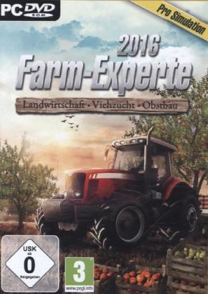 Farm-Experte 2016: Landwirtschaft - Viehzucht - Obstbau, 1 DVD-ROM