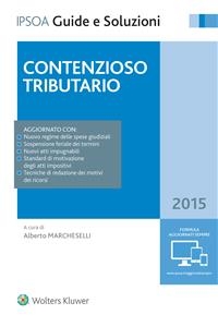 Contenzioso tributario 2015 - MARCHESELLI ALBERTO