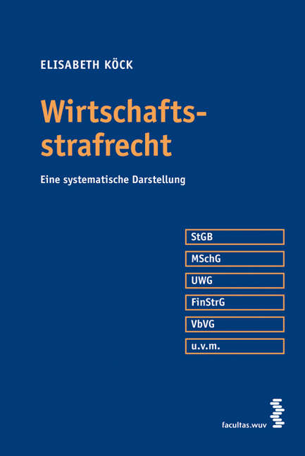 Wirtschaftsstrafrecht - Elisabeth Köck