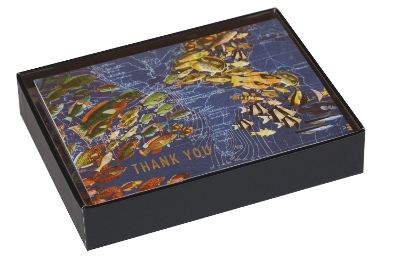 Wendy Gold Ocean Life Luxe Thank You Notes