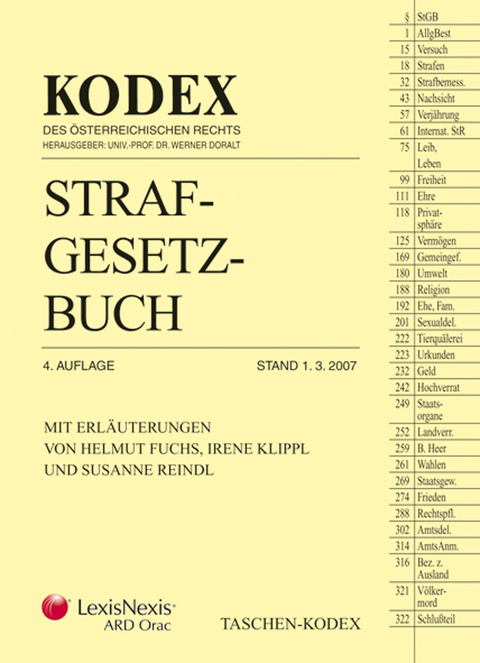 TASCHEN-KODEX Strafgesetzbuch - 