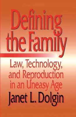 Defining the Family - Janet L. Dolgin