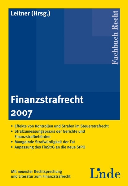 Finanzstrafrecht 2007 - 