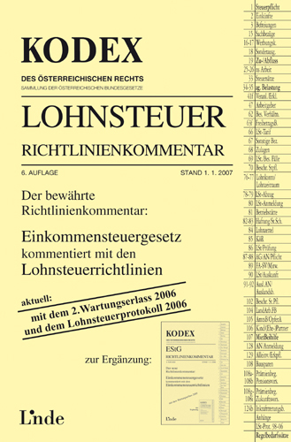 Kodex Lohnsteuer Richtlinienkommentar - 