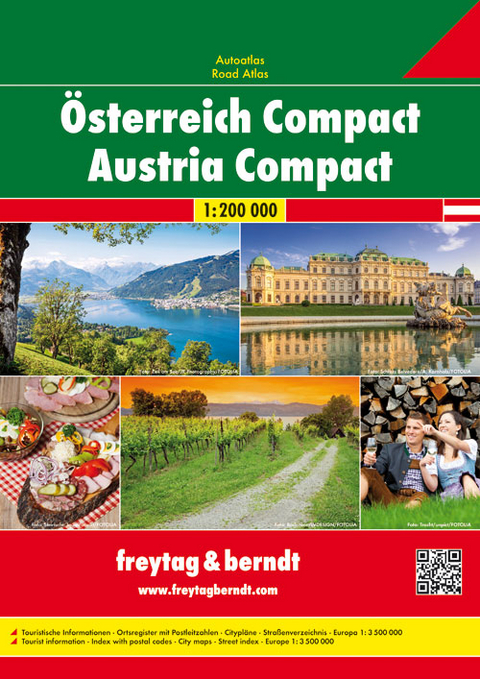 Österreich Compact, Autoatlas 1:200.000