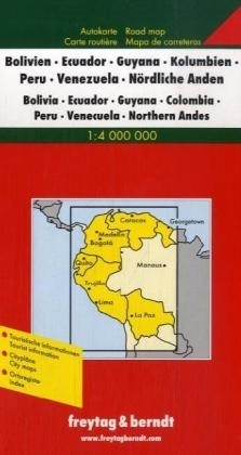 Bolivien - Ekuador - Guyana - Kolumbien - Peru - Venezuela - Nördliche Anden