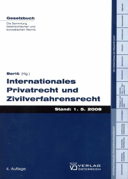 Internationales Privatrecht und Zivilverfahrensrecht - 