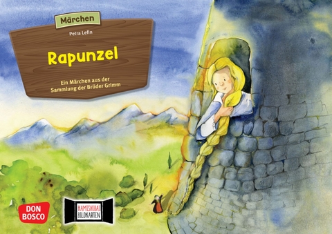 Rapunzel. Kamishibai Bildkartenset. - Brüder Grimm