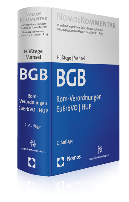 Rom-Verordnungen - EuErbVO - HUP - 