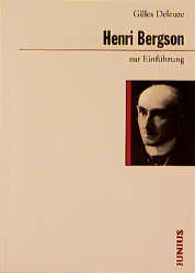 Bergson zur Einführung - Gilles Deleuze