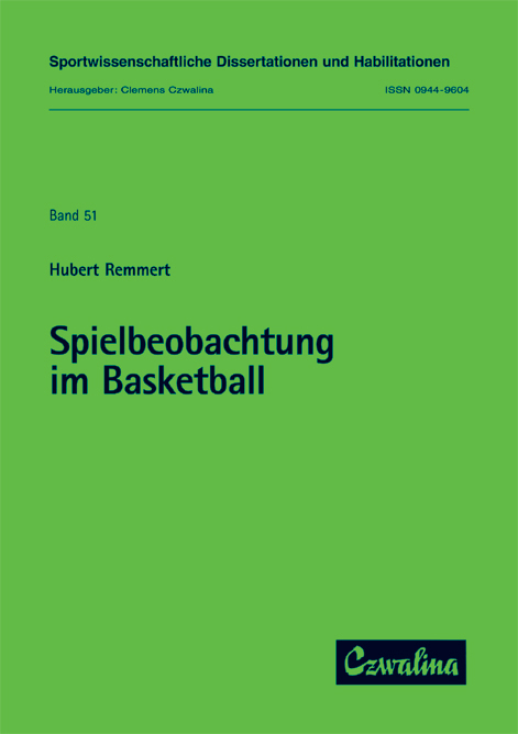 Spielbeobachtung im Basketball - Hubert Remmert