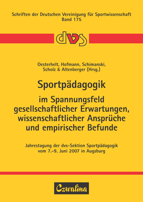 Sportpädagogik im Spannungsfeld gesellschaftlicher Erwartungen, wissenschaftlicher Ansprüche und empirischer Befunde - 